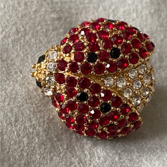 Jewelry - Monet Very Small  Ladybug Brooch Pin